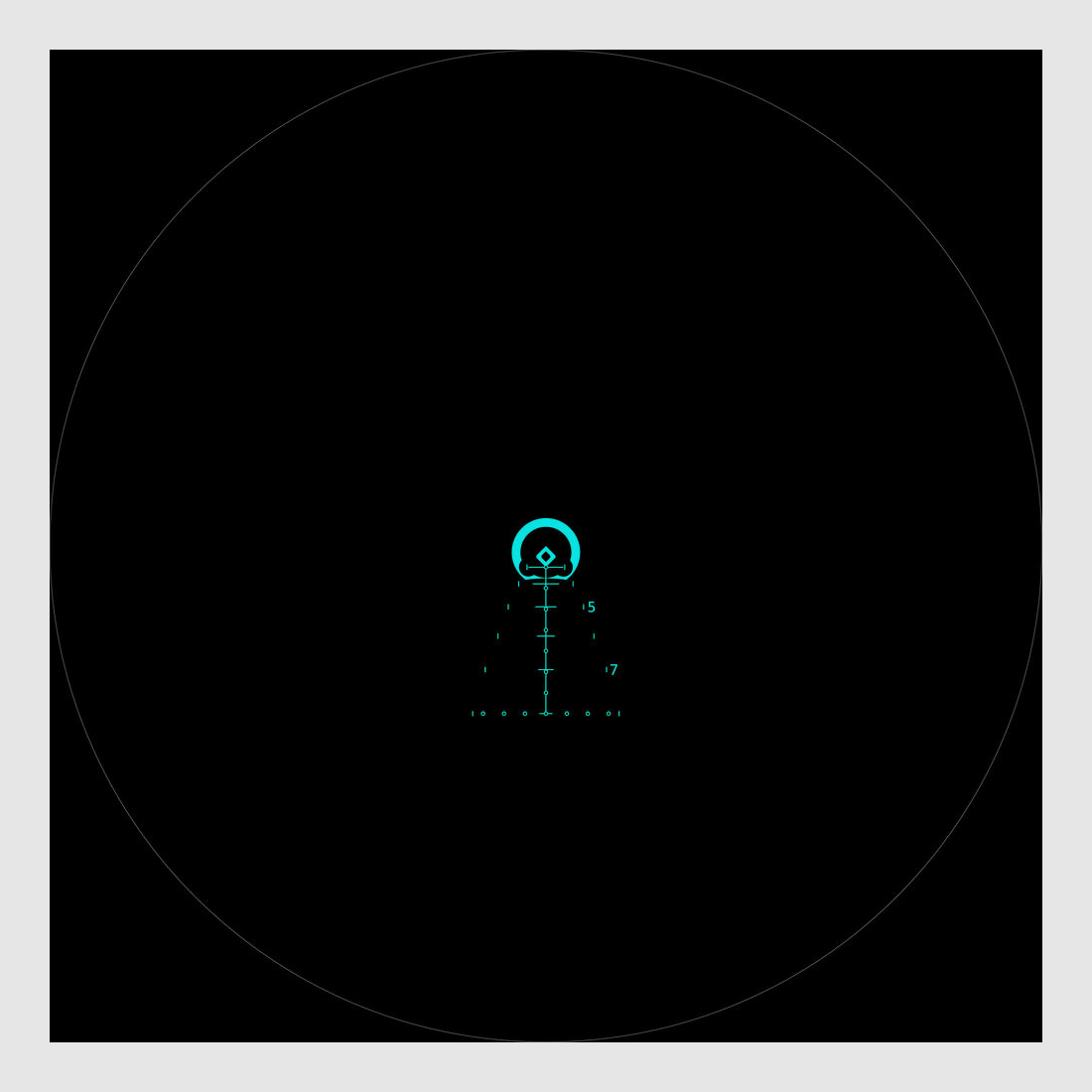 Optisan OPTISAN CX6 Serie 1-6x24i SFP MRAD MS3