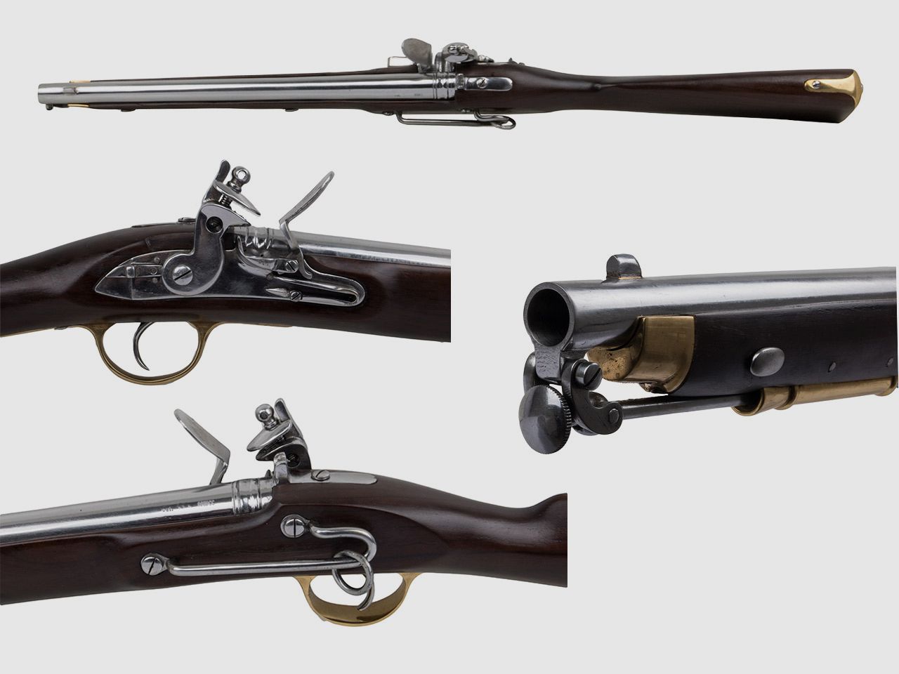 Vorderlader Steinschlossgewehr Paget Cavalry Carbine Kavalleriegewehr 1808 Kaliber .61 bzw. 15,5 mm (P18)