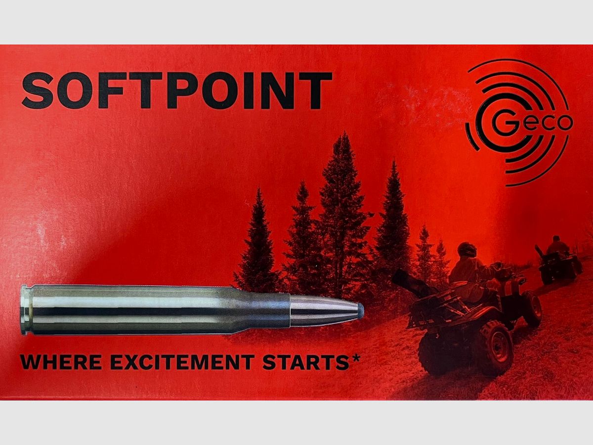 Geco Softpoint 8x57JS 185grs - 20 shots