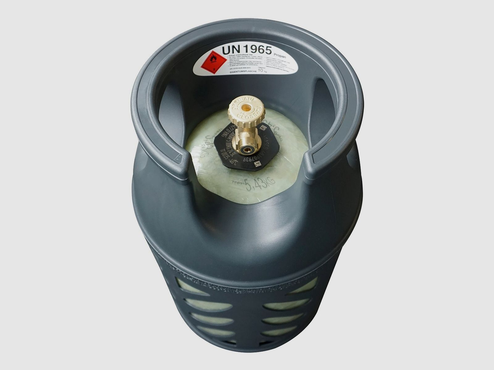 Gasflasche Kunststoff 10 kg, leer, Bild 6 von 12