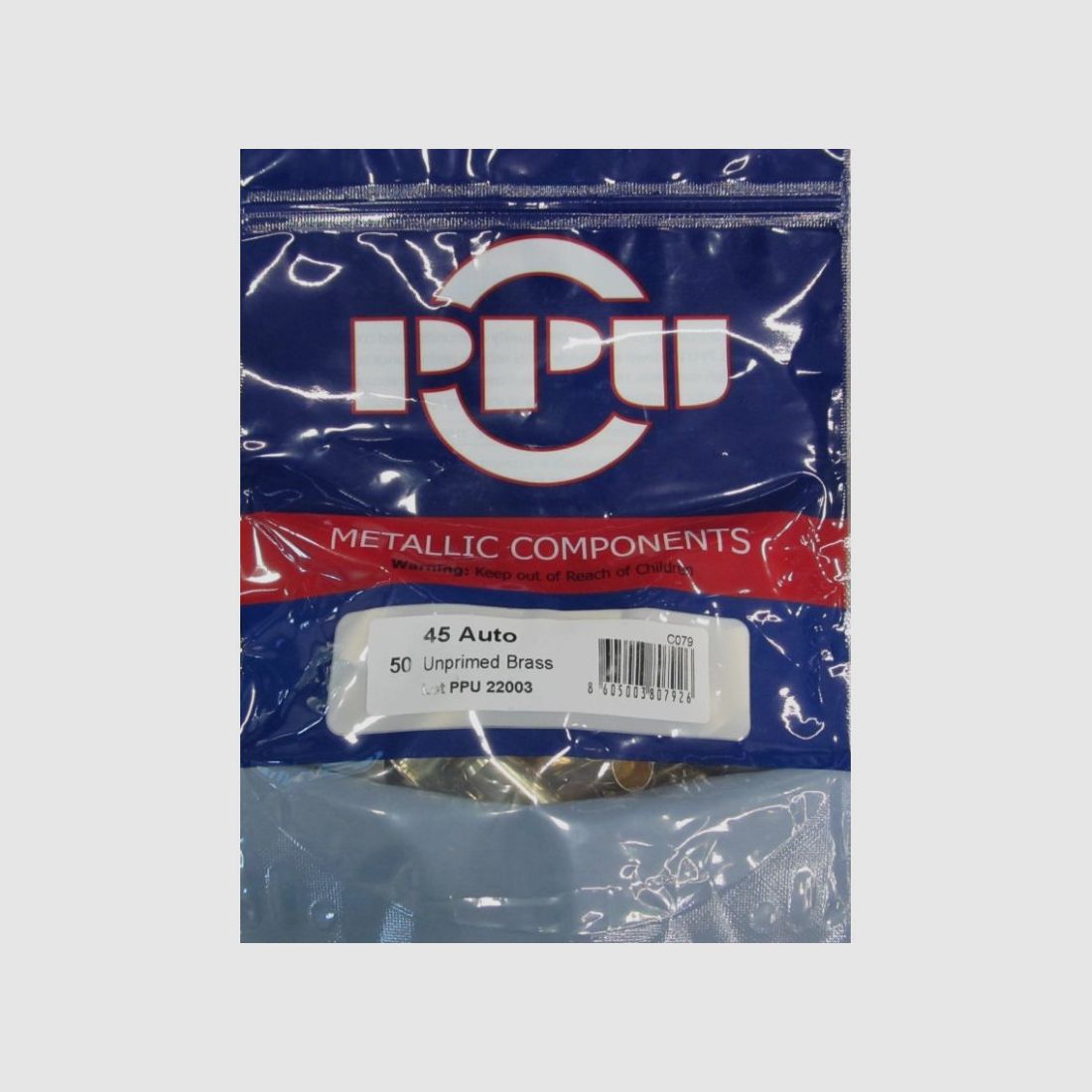 PRVI PPU CARTUCHOS 45 ACP QT 50