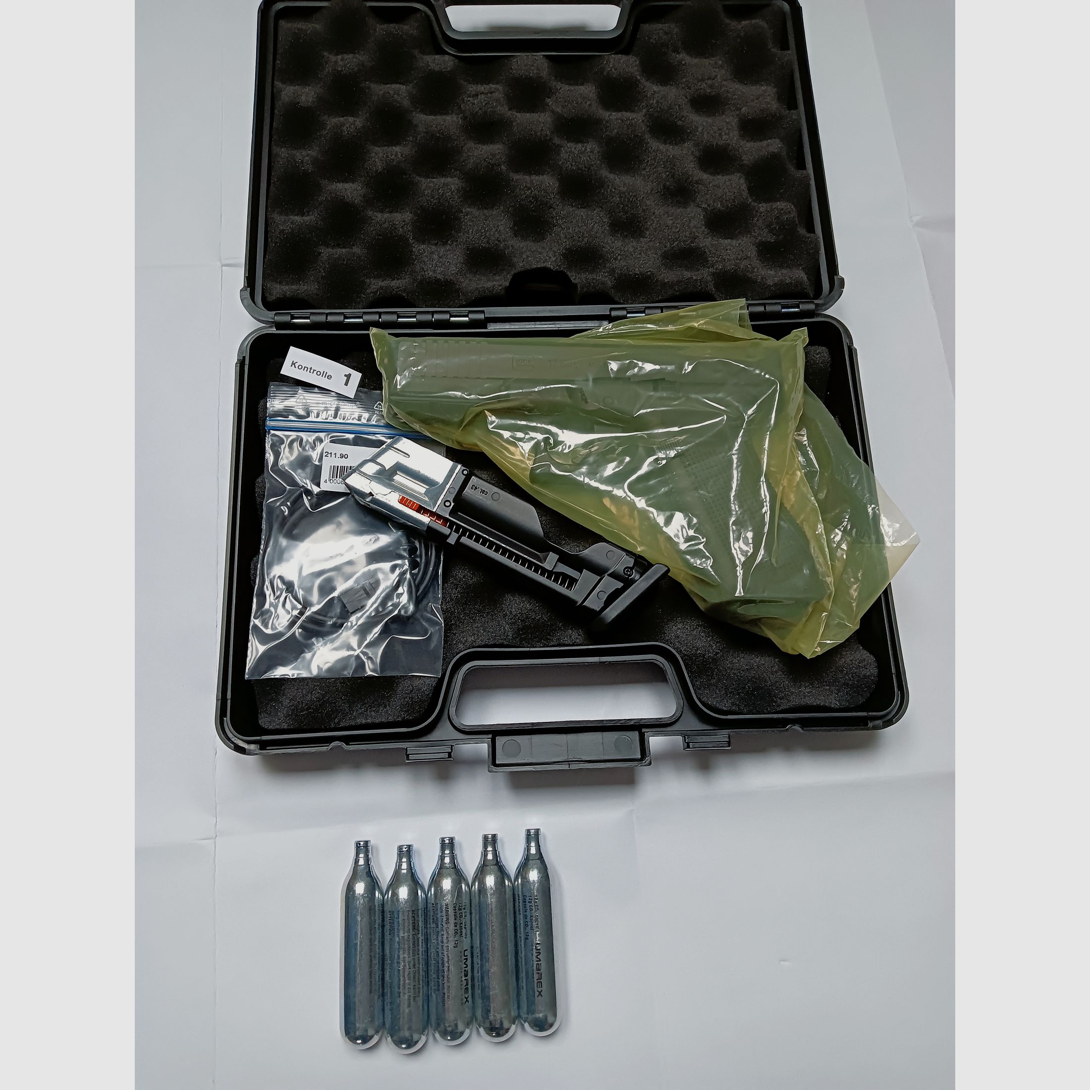 Umarex T4E Glock 17 cal.43  Sammlung Auflösung TPM1 HK416 