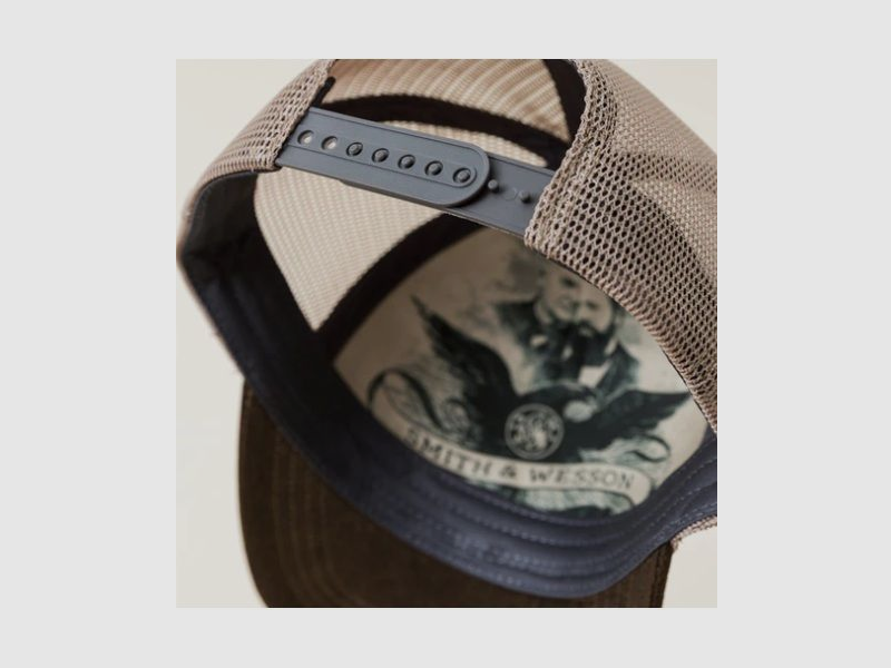 Smith & Wesson zweifarbige Trucker-Cap aus Denim, Bild 2 von 2