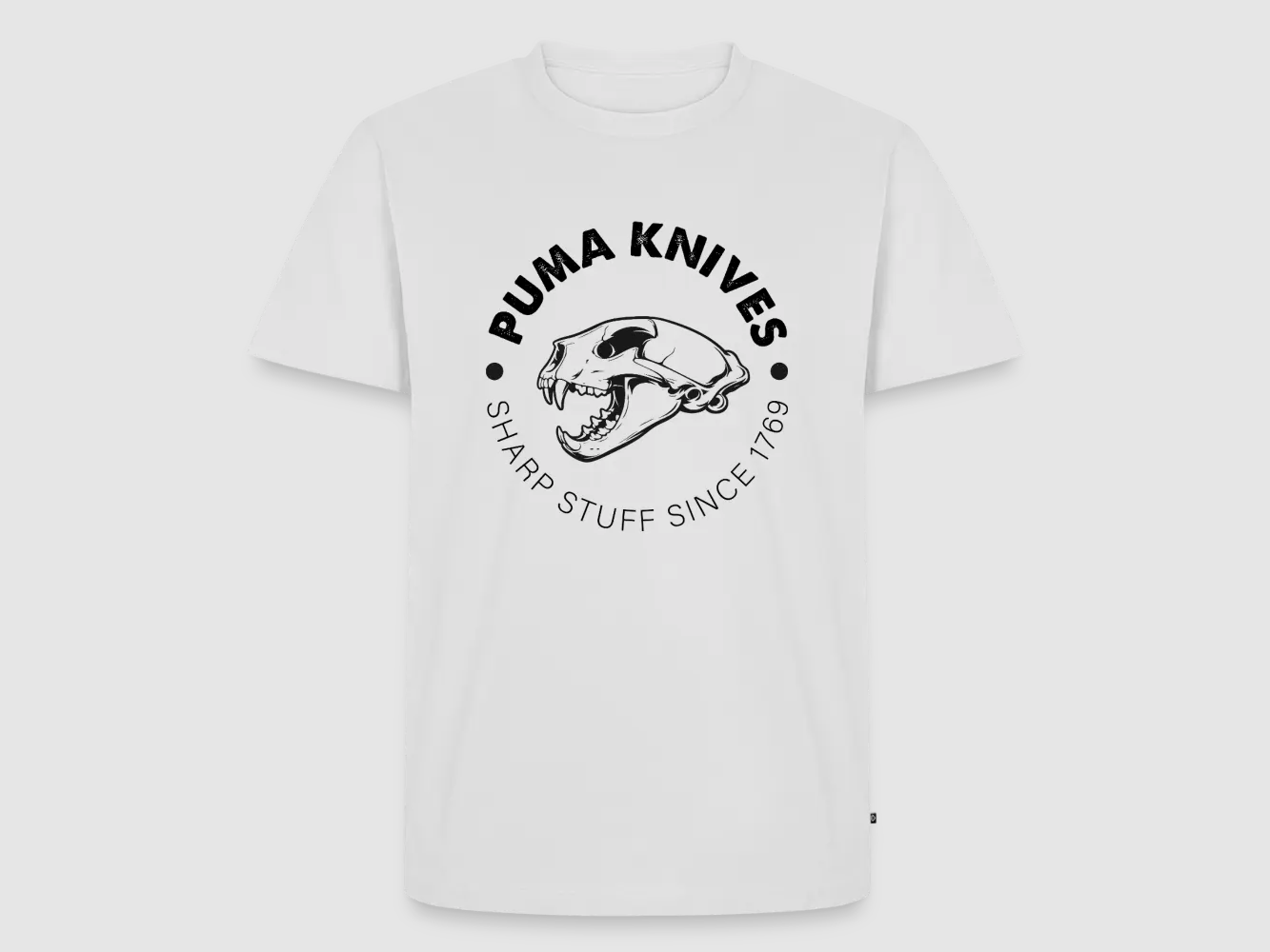 PUMA Heren Premium T-Shirt "PUMA KNIVES Skull BW", afbeelding 25 van 29