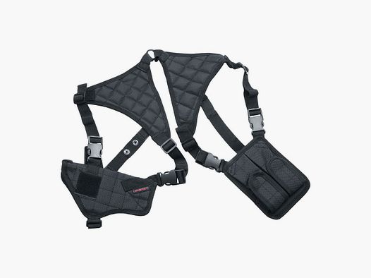 Funda de hombro Umarex para revólveres y pistolas grandes negra