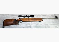Suhl Mod. 150 Cal.: .22lr + S&B 10x42 + Anschütz - Diopter