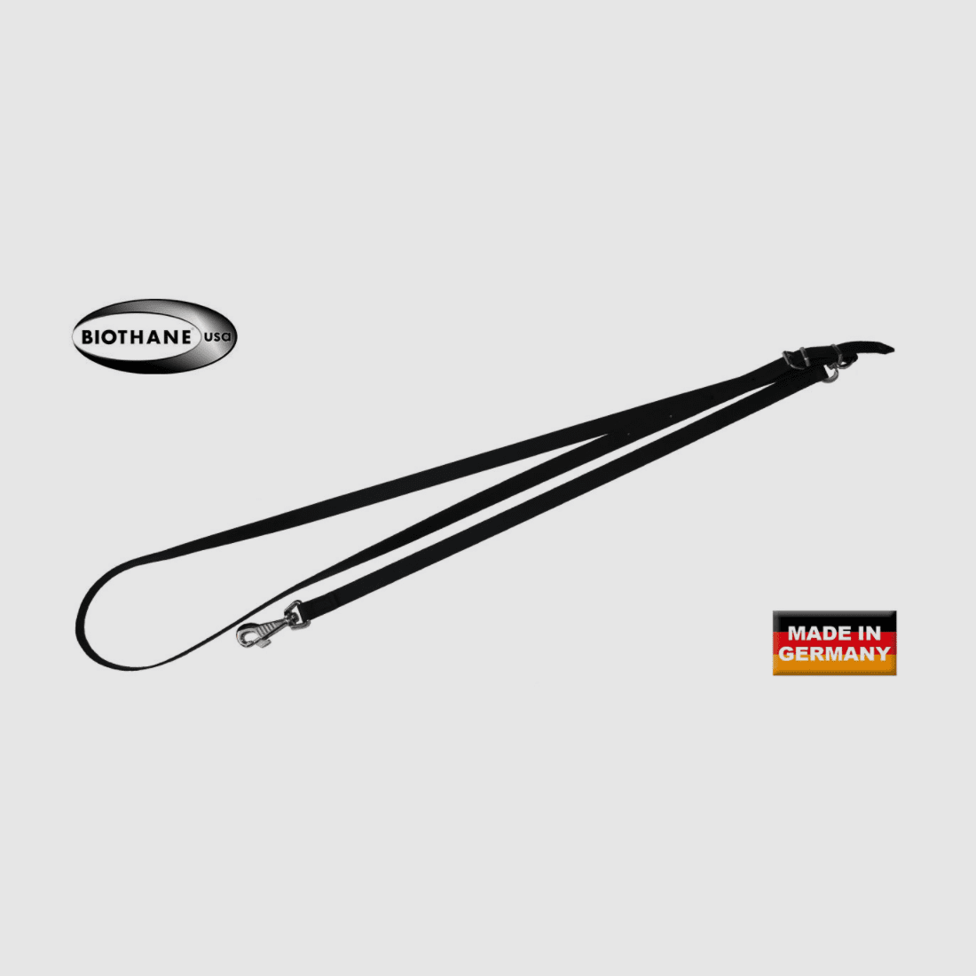 AKAH Umhängeleine schwarz