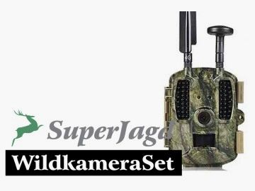 SuperJagd WildkameraSet 4 mit Balever LTE 4G Kamera