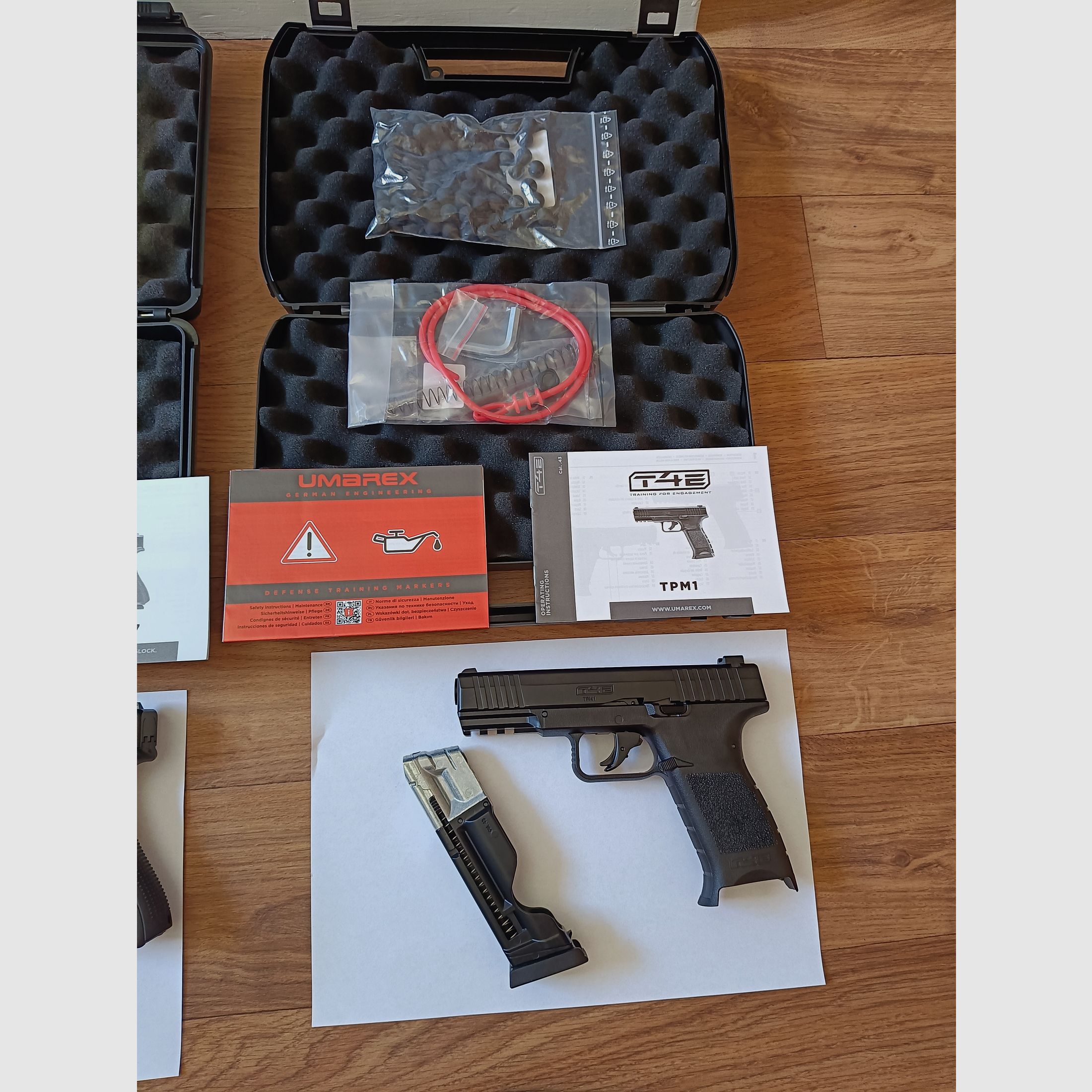 NEU Umarex T4E TPM1 cal.43  Sammlung Auflösung Glock HK416