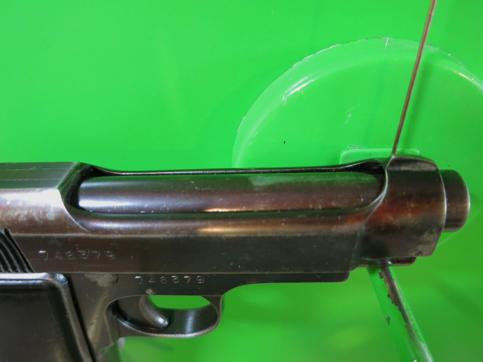 Halbautomatische  Beretta M1934,  9 mm Kurz (380 Auto), Luftwaffe/Heer      #53-