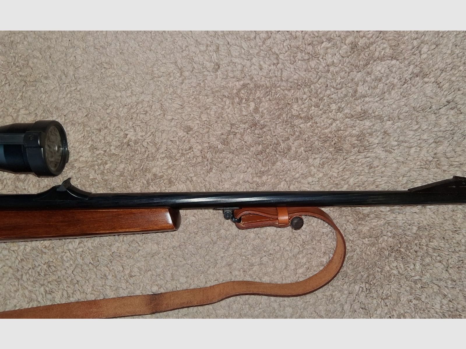 Langwaffe Baikal Kipplaufbüchse 222 Rem. mit Zielfernrohr 3-9x40