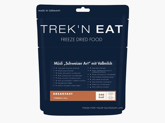 TREK'N EAT Müsli Schweizer Art 150g mit Vollmilchpulver