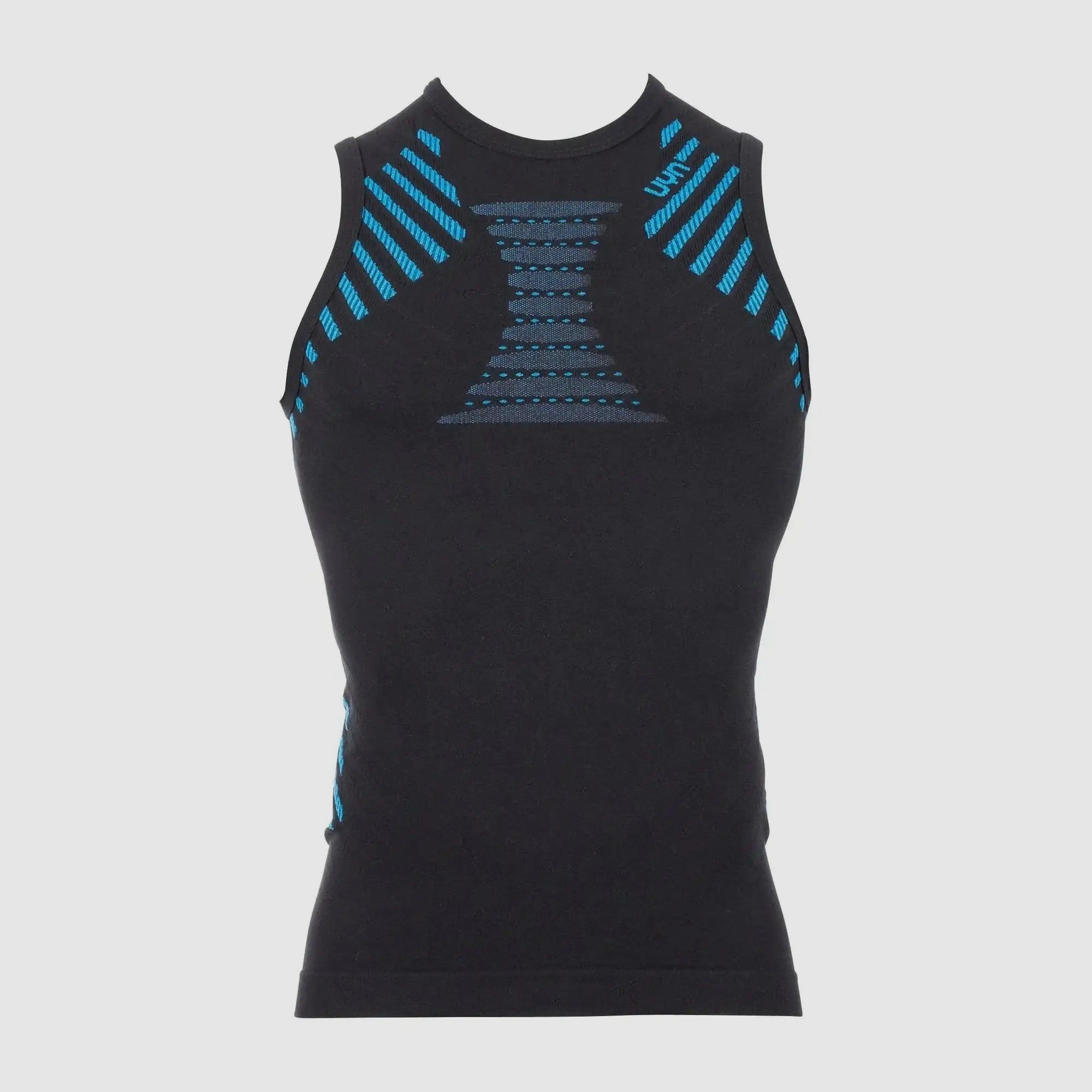 Uyn UYN Unterhemd Running Ultra1 Sleeveless Männer schwarz blau - M Herren
