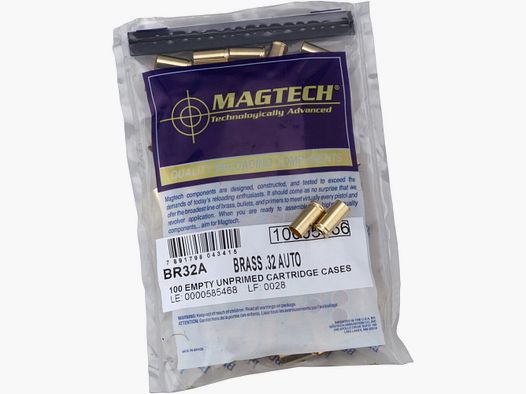 Magtech Sleeves 7.65mm Browning (.32 Auto)