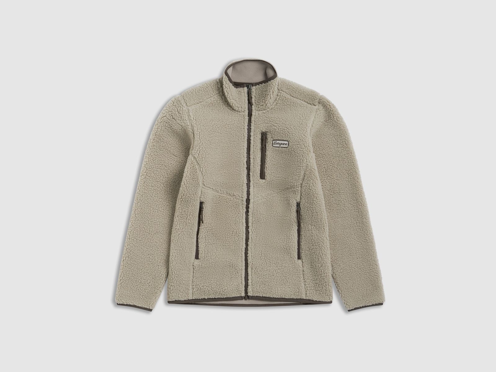 Bergans Lunnan Pile Fleece Jacket Femme Coastal Sand S