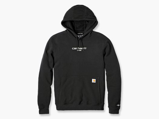 Sudadera Gráfica con Logo Carhartt, Hombre, Negra, XXL
