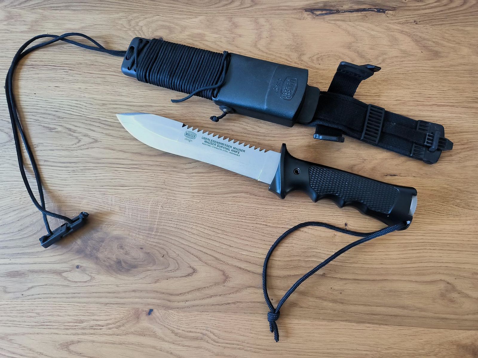 Couteau de survie Mauser Design par Aitor, Espagne (Commando)