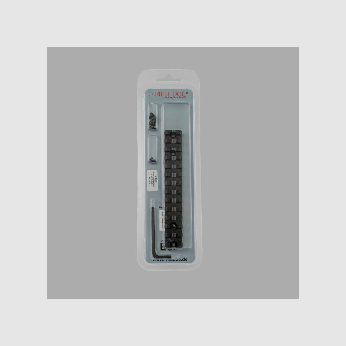 Rifle Doc Picatinny Weaver STAHL Schiene für SAKO A7 S