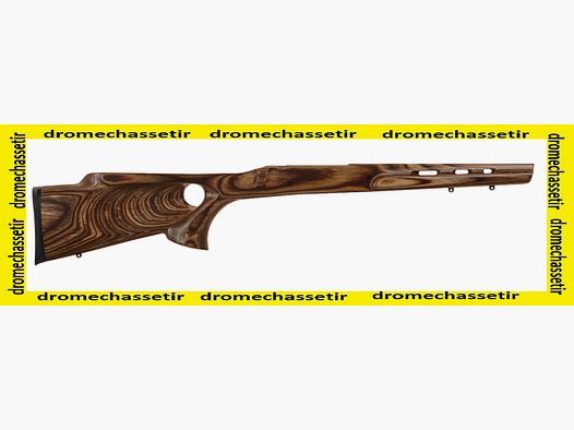 Crosse a trou de pouce Varmint en laméllé collé pour Tikka T3 CTR LA bois naturel