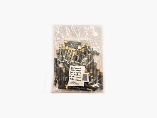 Dò Monaco Gedempte Patronen 410 Kal. 36/76 24 g Lood 7 en ½ en 9 en ½ 50 stuks