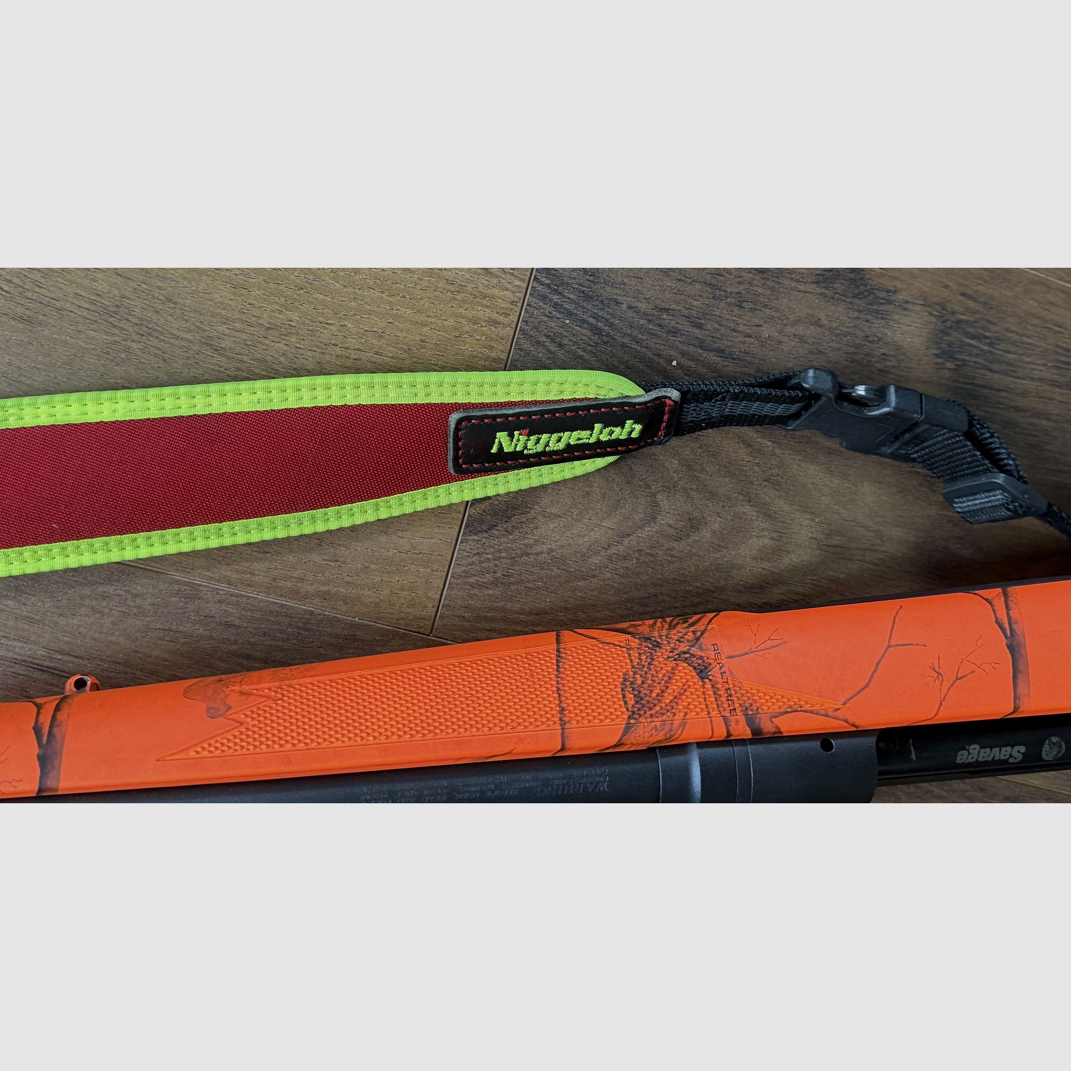 Precision meets style - the Savage Arms 111 FC in Realtree AP Orange optimal for tracking.