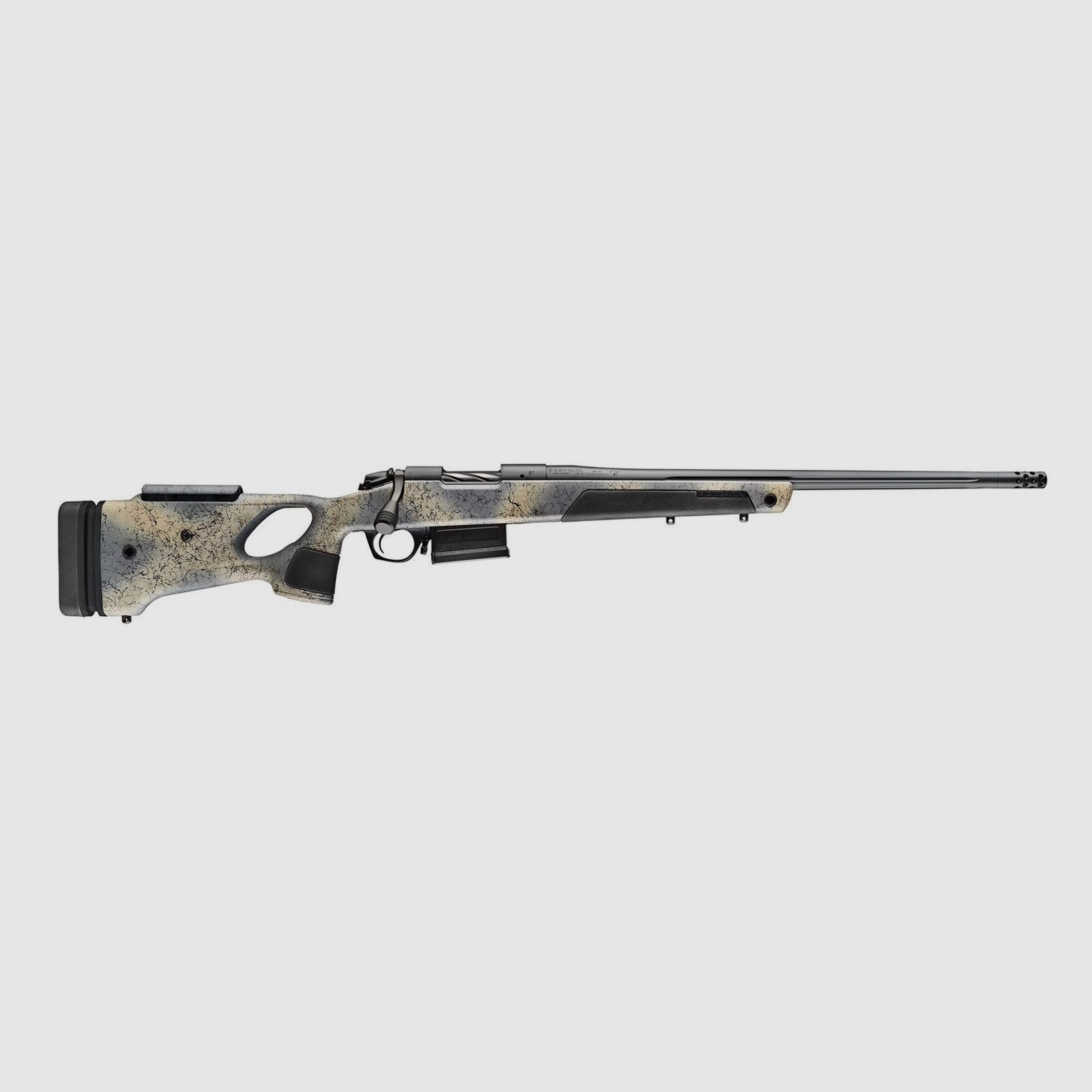 Bergara B14 Wilderness Thumbhole 20'' 6,5 Creedmoor Repetierbüchse Lochschaft Steel 5/8-24 UNEF 5+1