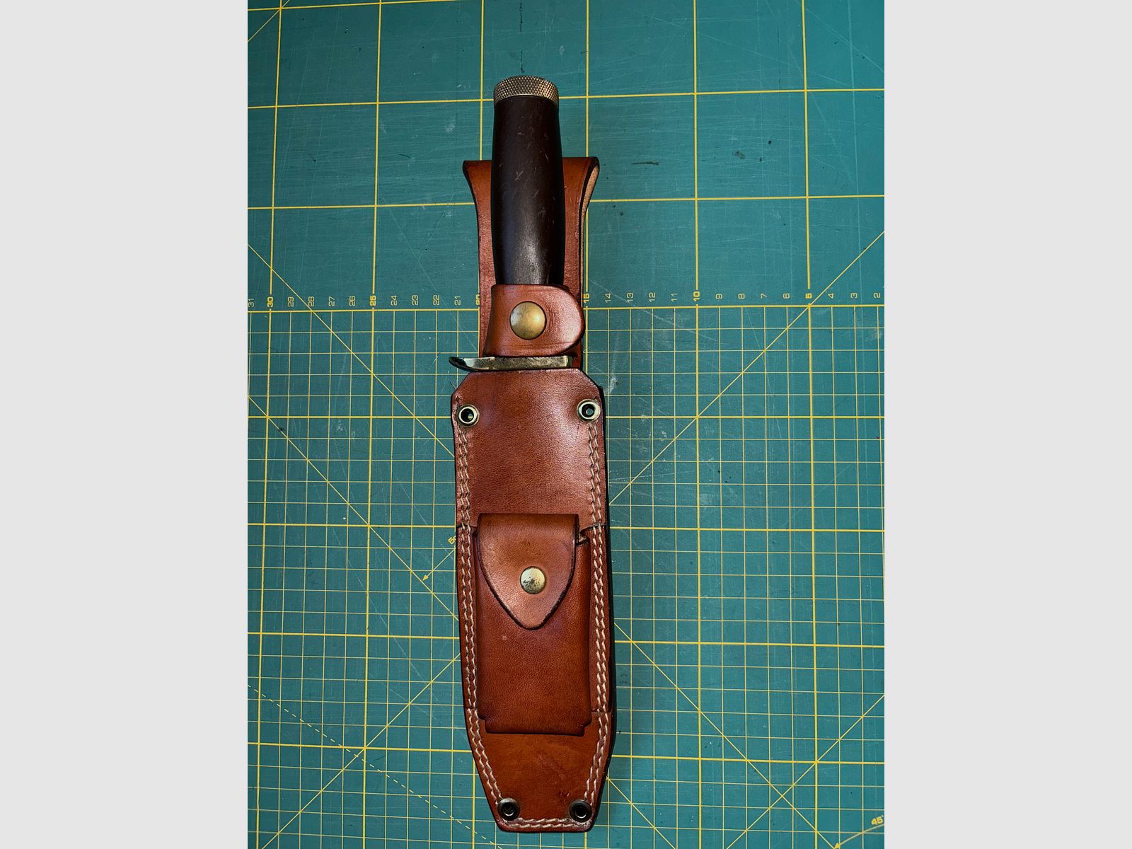 Messer Survival Companion by Carl Schlieper, Solingen; seltenes Sammlerstück; Survivalmesser, Überlebensmesser
