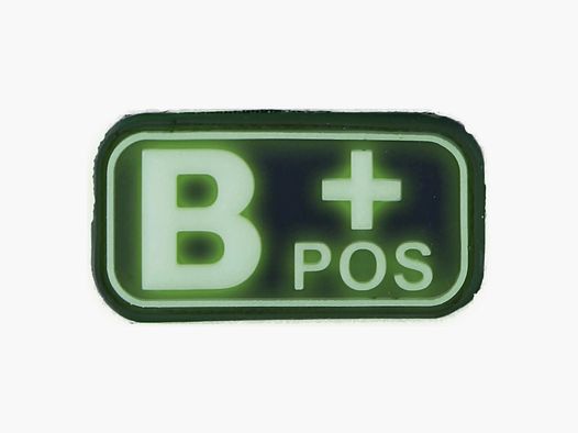Fritzsch 3D Blutgruppenpatch B Pos gitd