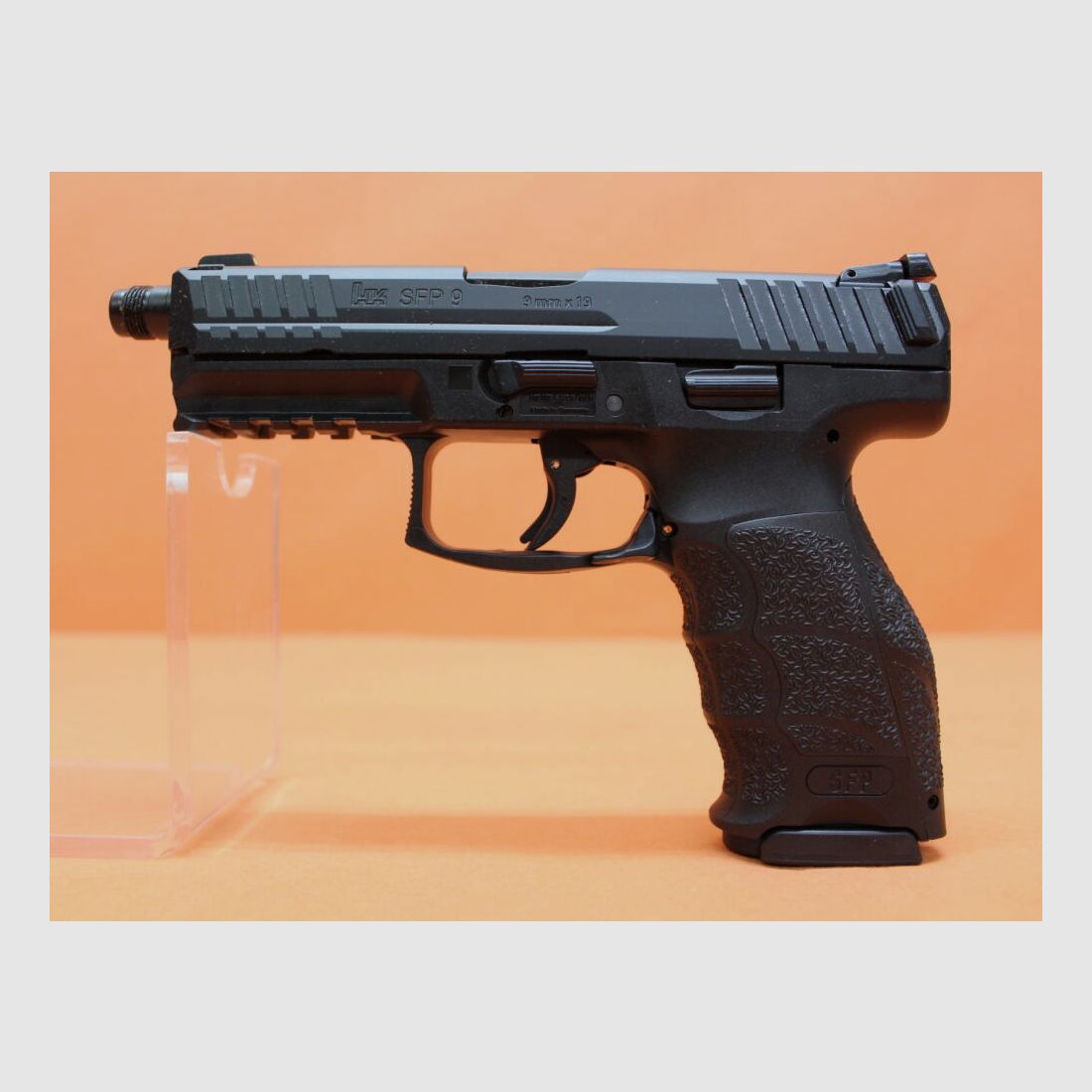 Heckler&Koch Ha.Pistola 9mmLuger Heckler&Koch/H&K HK SFP9 (SF) SD 120mm cañón poligonal/rosca M13,5L (9mmPara/9x19)