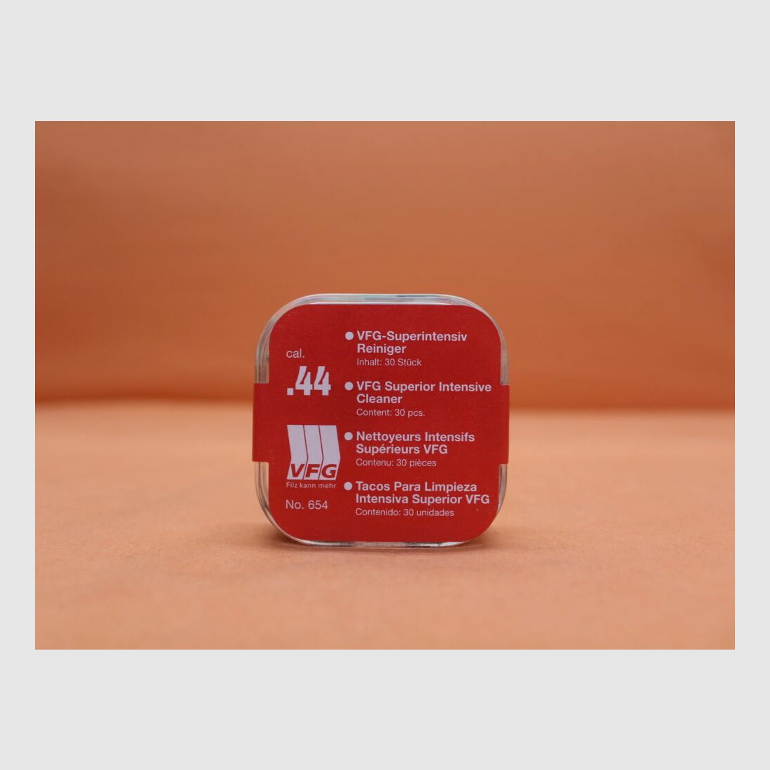 VFG. VFG-Super-Intensivreiniger .44 (654) 30 St. Spezialfilz mit Messingfasern