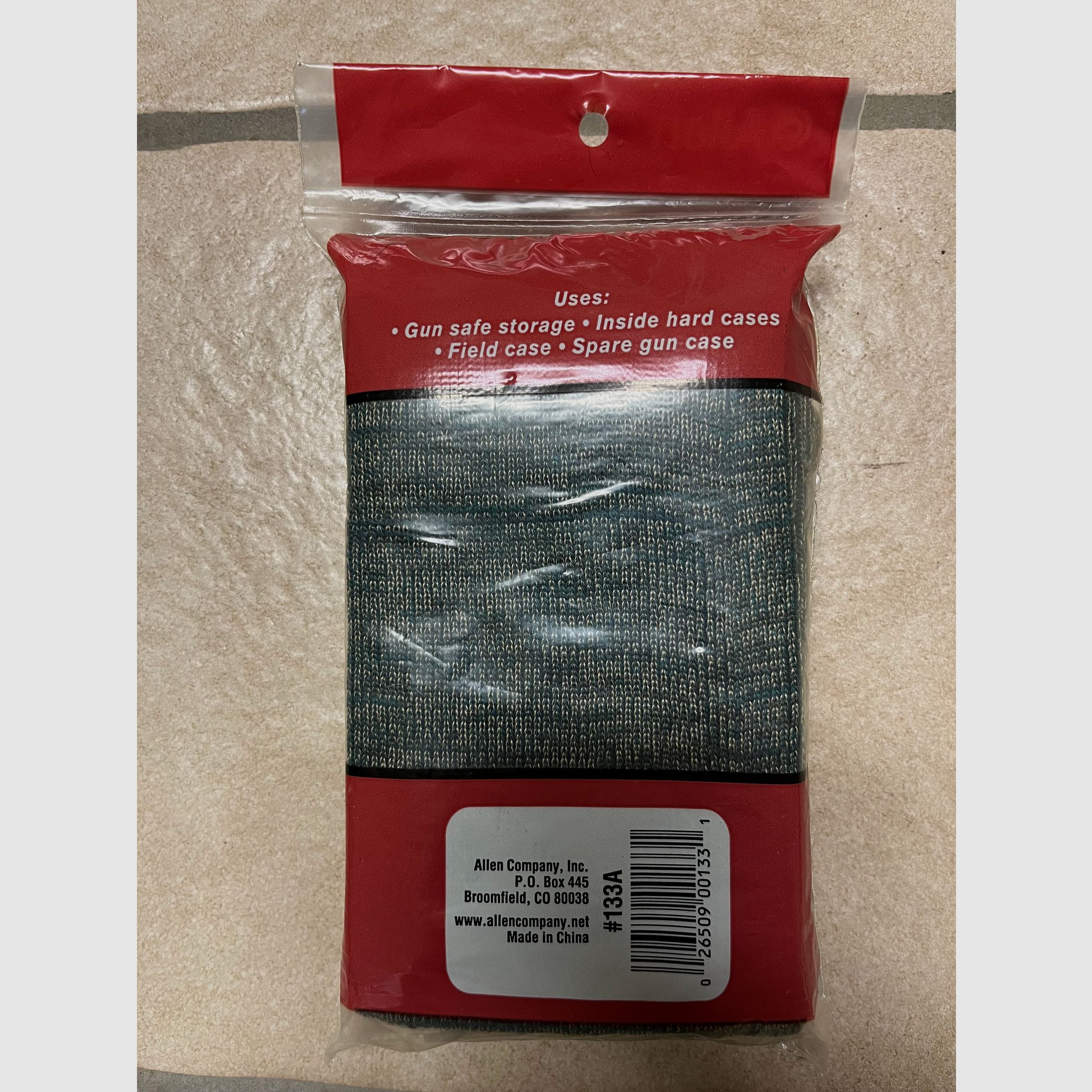 Gun Sock, rifle sock, green