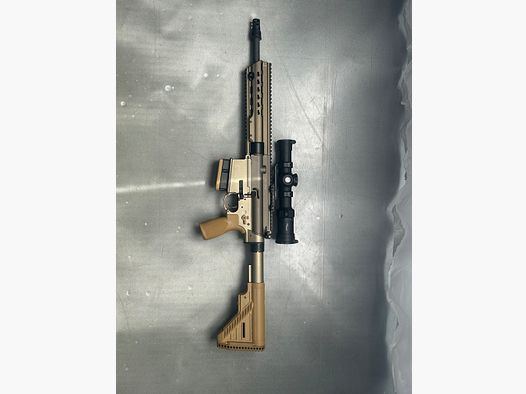 Heckler & Koch MR308 A3 13 pollici con Sig Sauer Tango 1-10x28