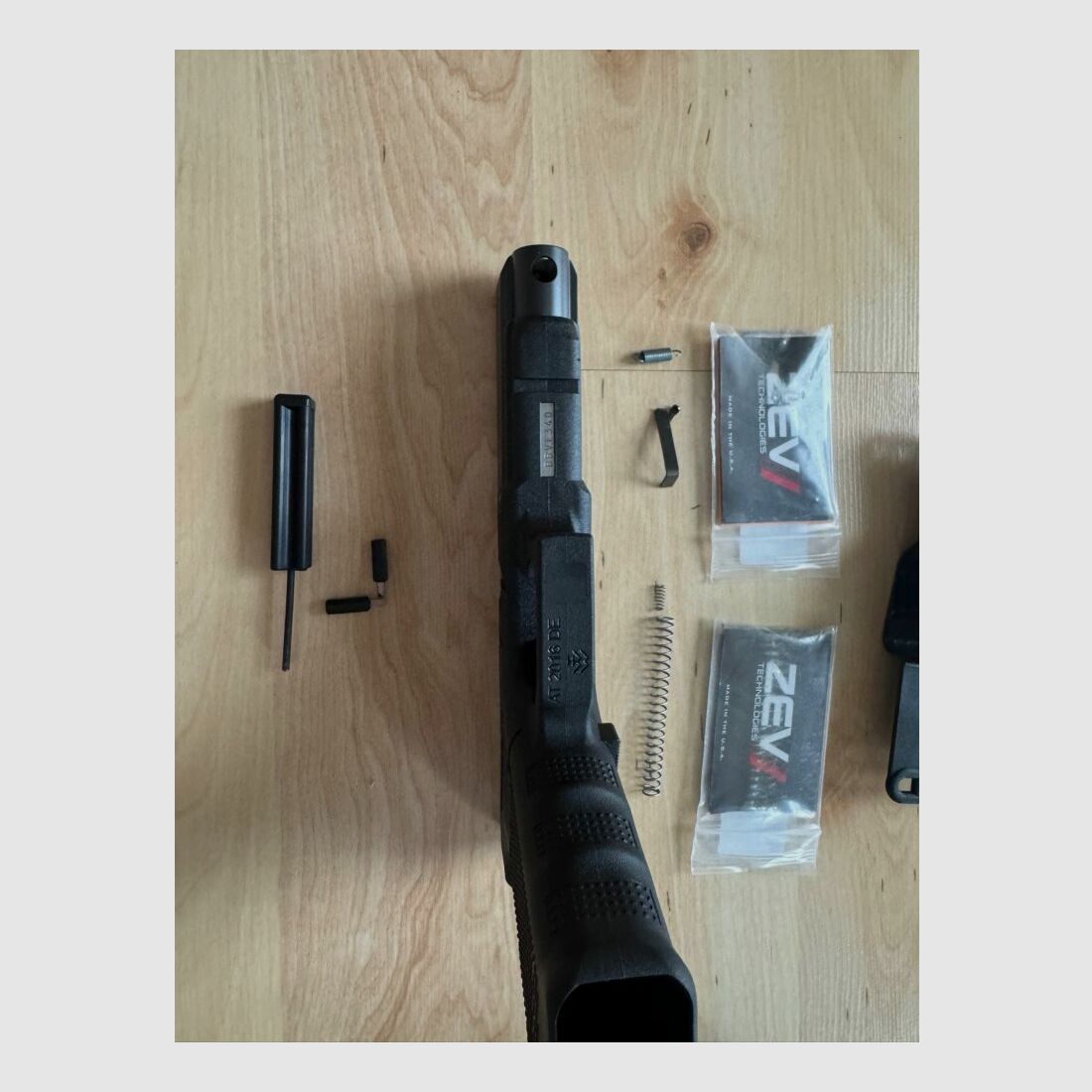 Glock 34 Gen4 inkl. ZEV Abzugstuningkit und OVP, Zubehör 9mm Luger 9x19