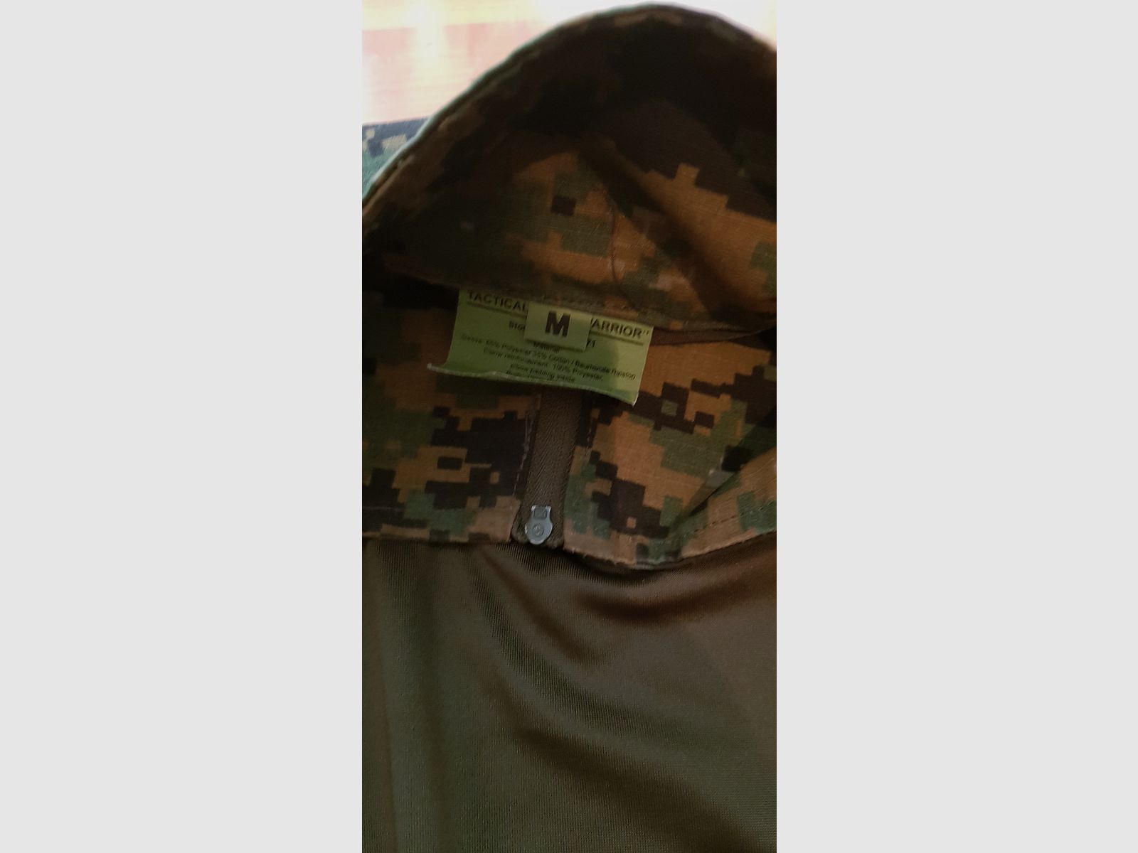Hemd Armee tactical warior gr. M -L NEU