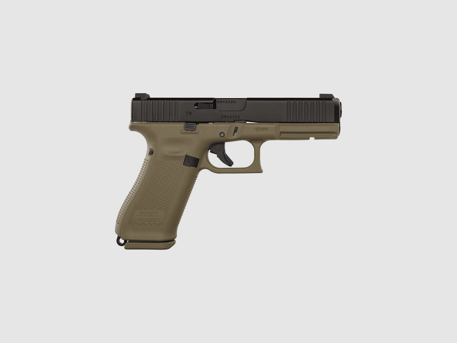 Pistole Glock 17 Gen5 FR Coyote PSA ARMEE FRANCAISE, Bild 3 von 5