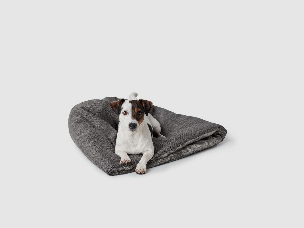 Hunter Hunde- und Katzenschlafplatz Livingston Anthrazit 45 x 45 cm