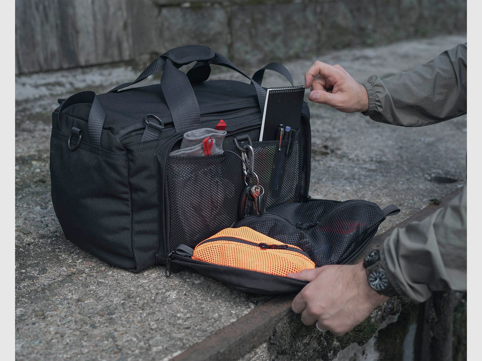 Savotta Keikka Duffle 30 Liter Black
