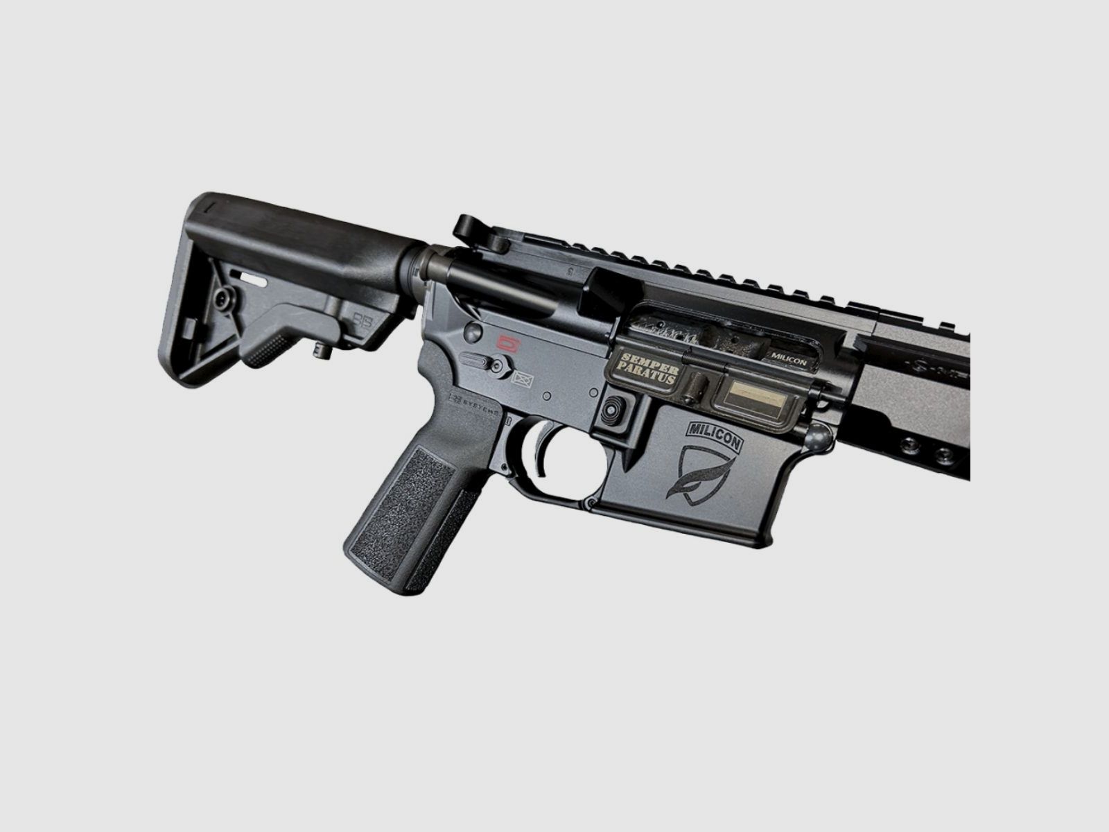 AR-15 RIFLE MILICON SPARTAN MK2 13.75" cal. .223 REM/5,56X45MM, image 3 of 4