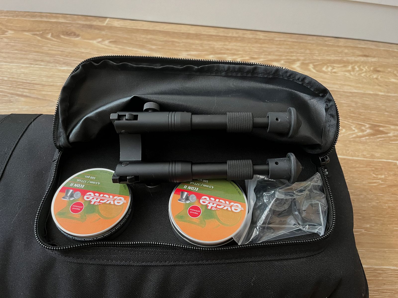 Air rifle SSG AN500 4.5 mm + scope + bipod + bag + pellets
