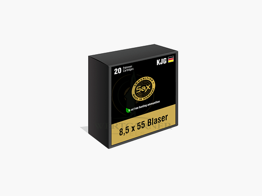 SAX 8,5x55 Blaser KJG-SR 9g 20pcs