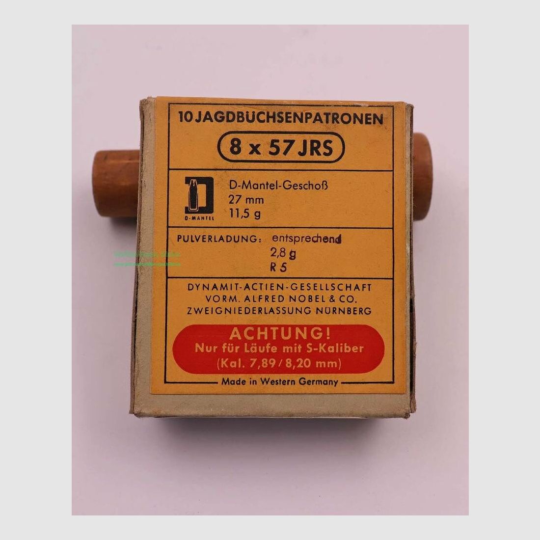 RWS (WZd.Fa.Rottweil) kogelpatronen