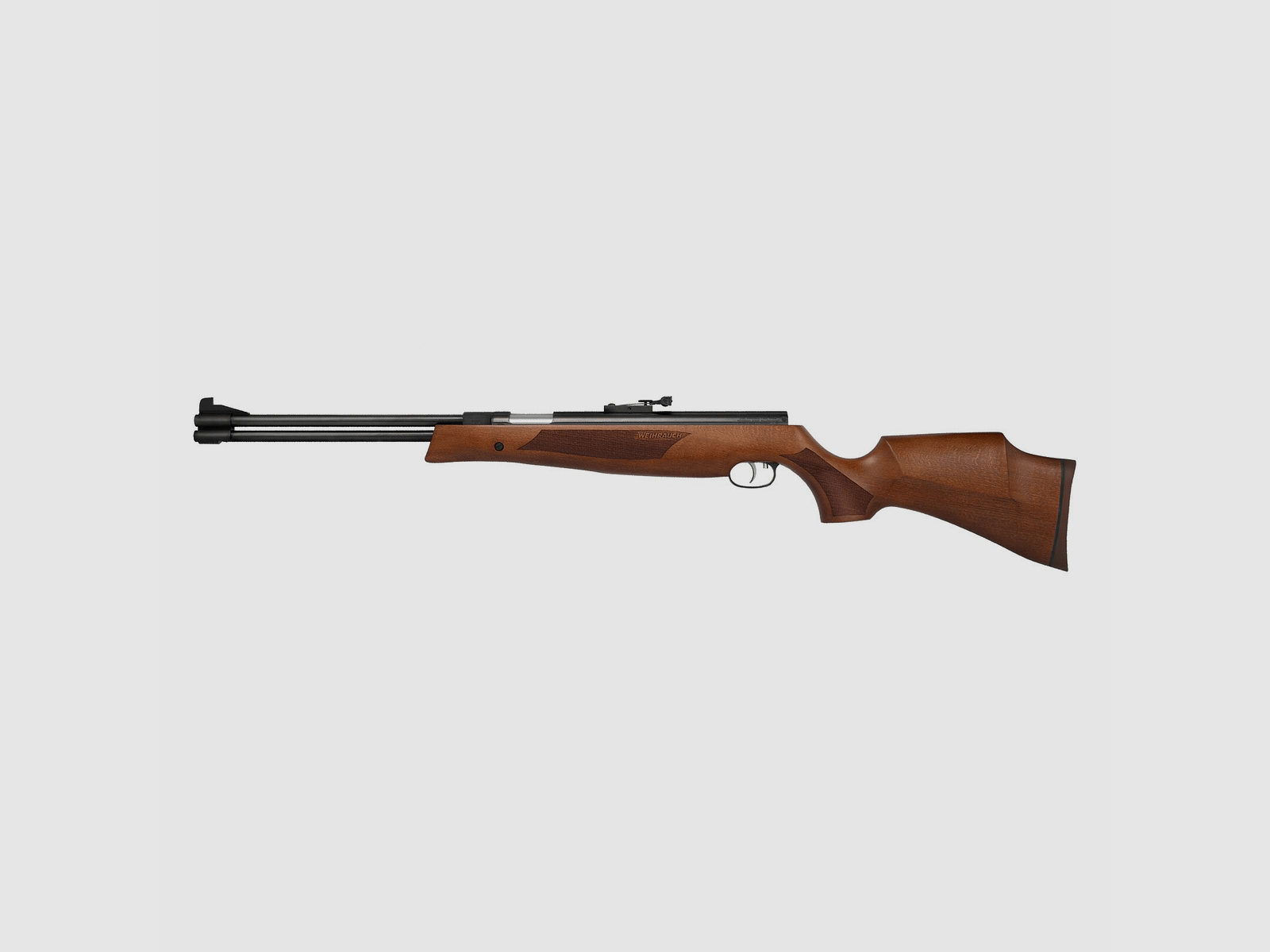 SET Luftgewehr Weihrauch HW 77 K 4,5 mm (P18) + Koffer inklusive 2 Zahlenschlösser + 1000 Diabolos