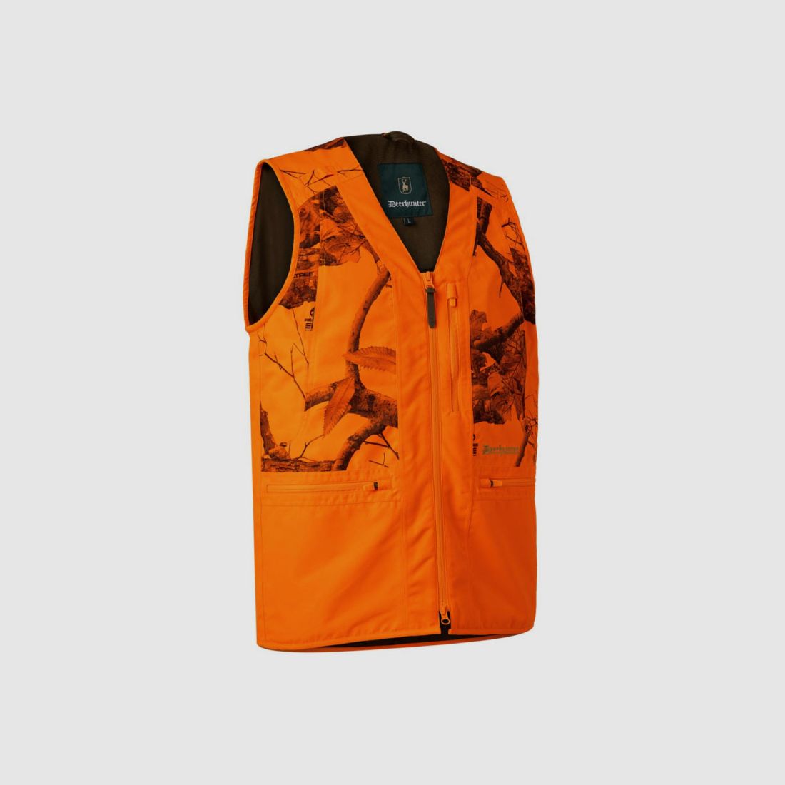 Eagle Realtree Edge® Jagdweste Orange Sicherheitsweste - CE-zertifiziert & EPI CAT II, Bild 2 von 4