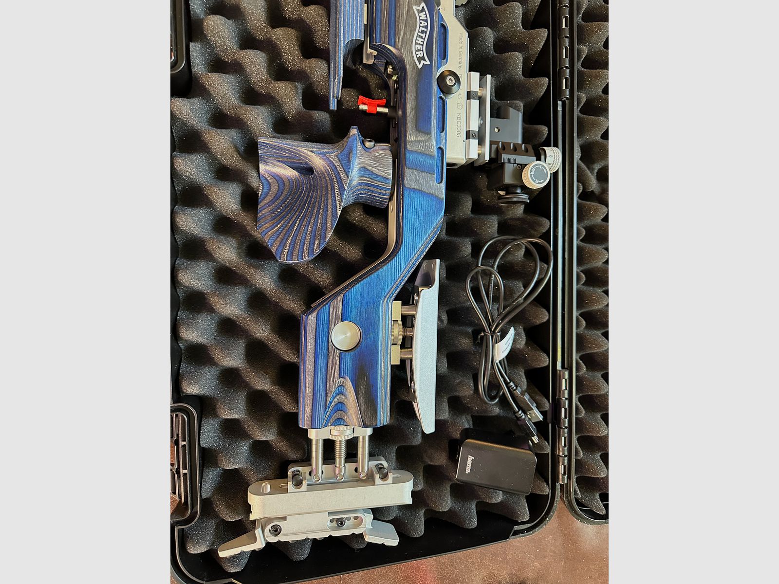 Walther LG400-E ANATOMIC E détente électronique