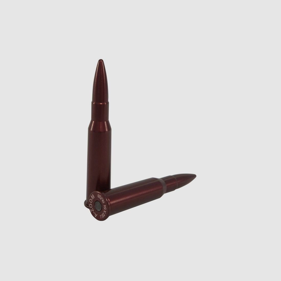A-Zoom Pufferpatrone Aluminium eloxiert 7,62x54 Russian 2er Pack