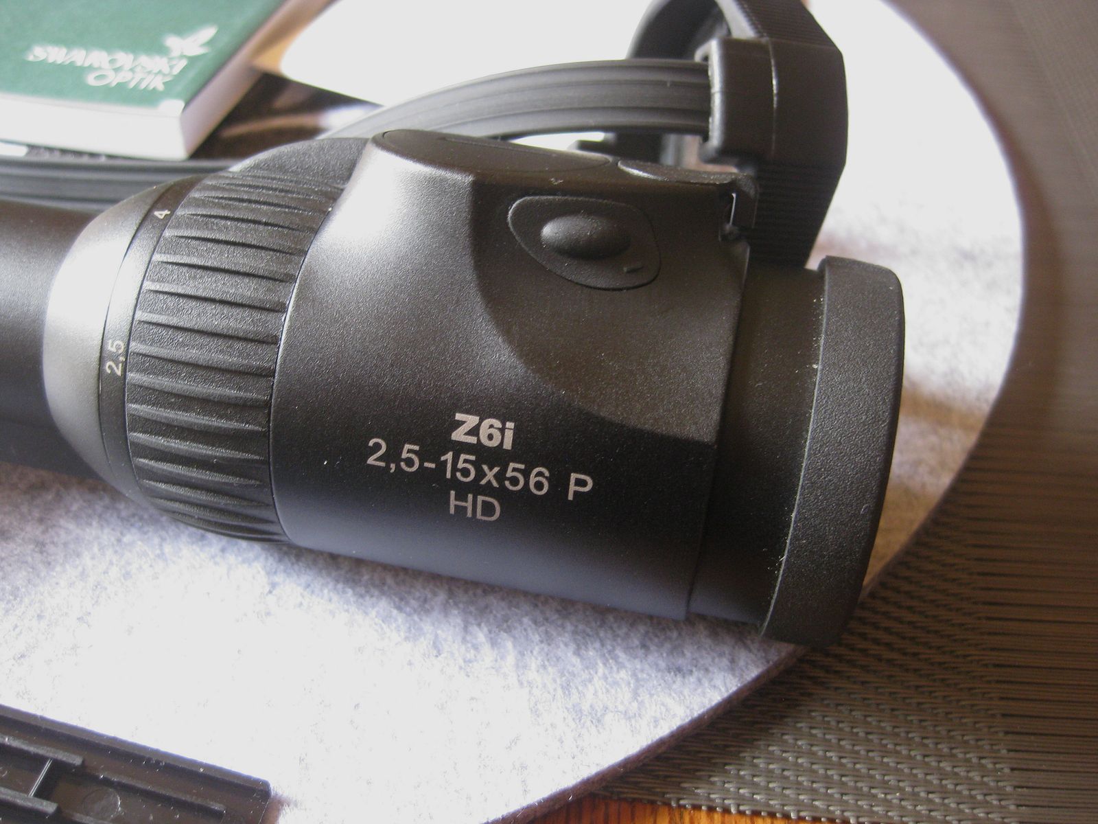 " TOP+NEUWERTIG "  = Swarovski  GEN-II als Z6i 2,5-15x56 P BT SR Abs.4A-I !! Inklusive original Blaser-Sattelmontage-HOCH !! Kein ZEISS-LEICA-GPO-S&B-MAUSER-WALTHER-SAUER 505-R8-K95-R93, Bild 4 von 15