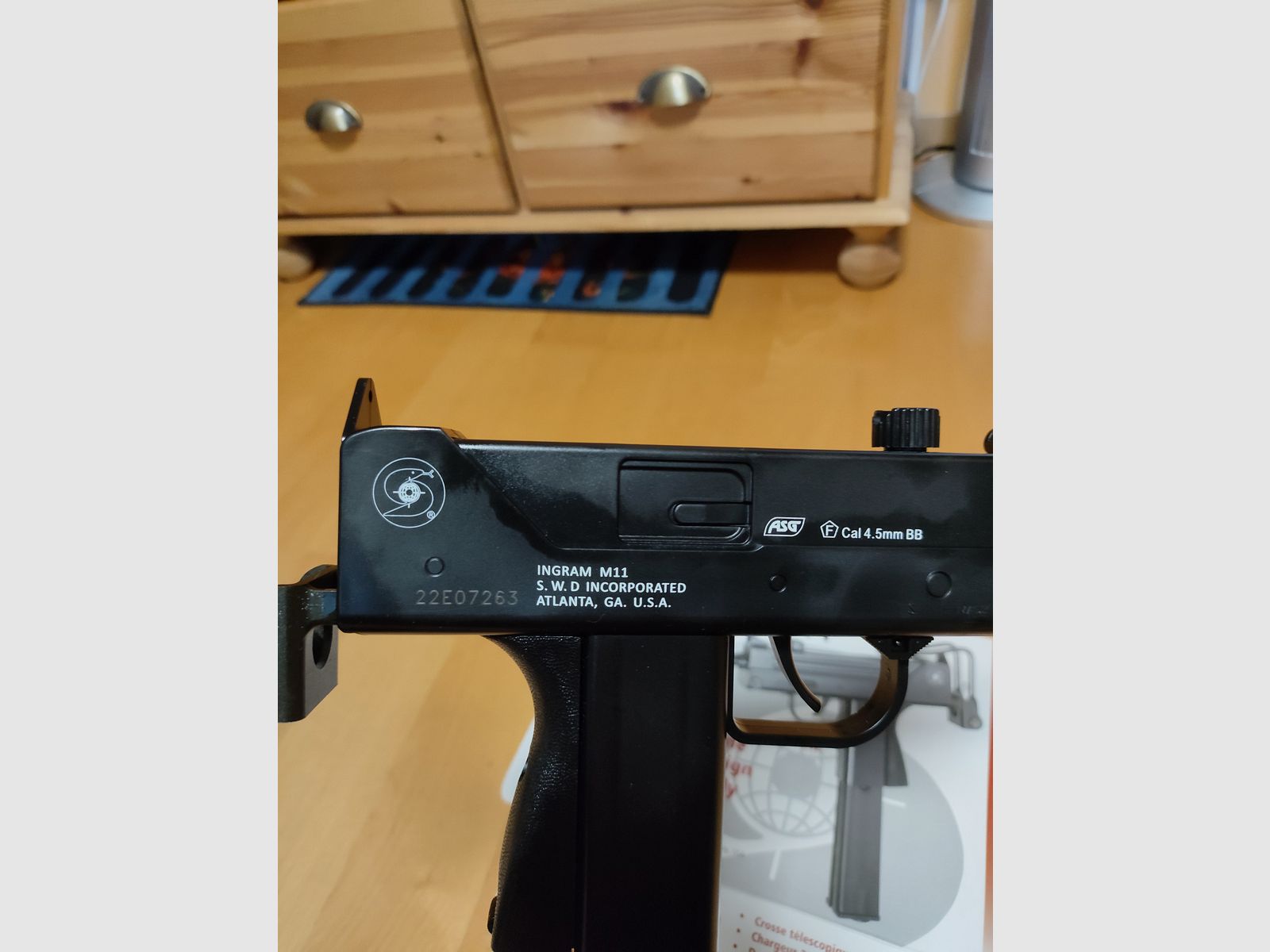 ASG/Ingram M11 C02 4,5 BB