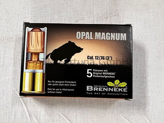 Brenneke	 12/76 Opal Magnum 43,0g/666grs