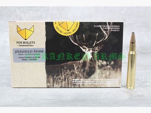 FOX Bullets Classic Hunter .30-06 Spr. 180gr. 11,7g 20 Stück Staffelpreise