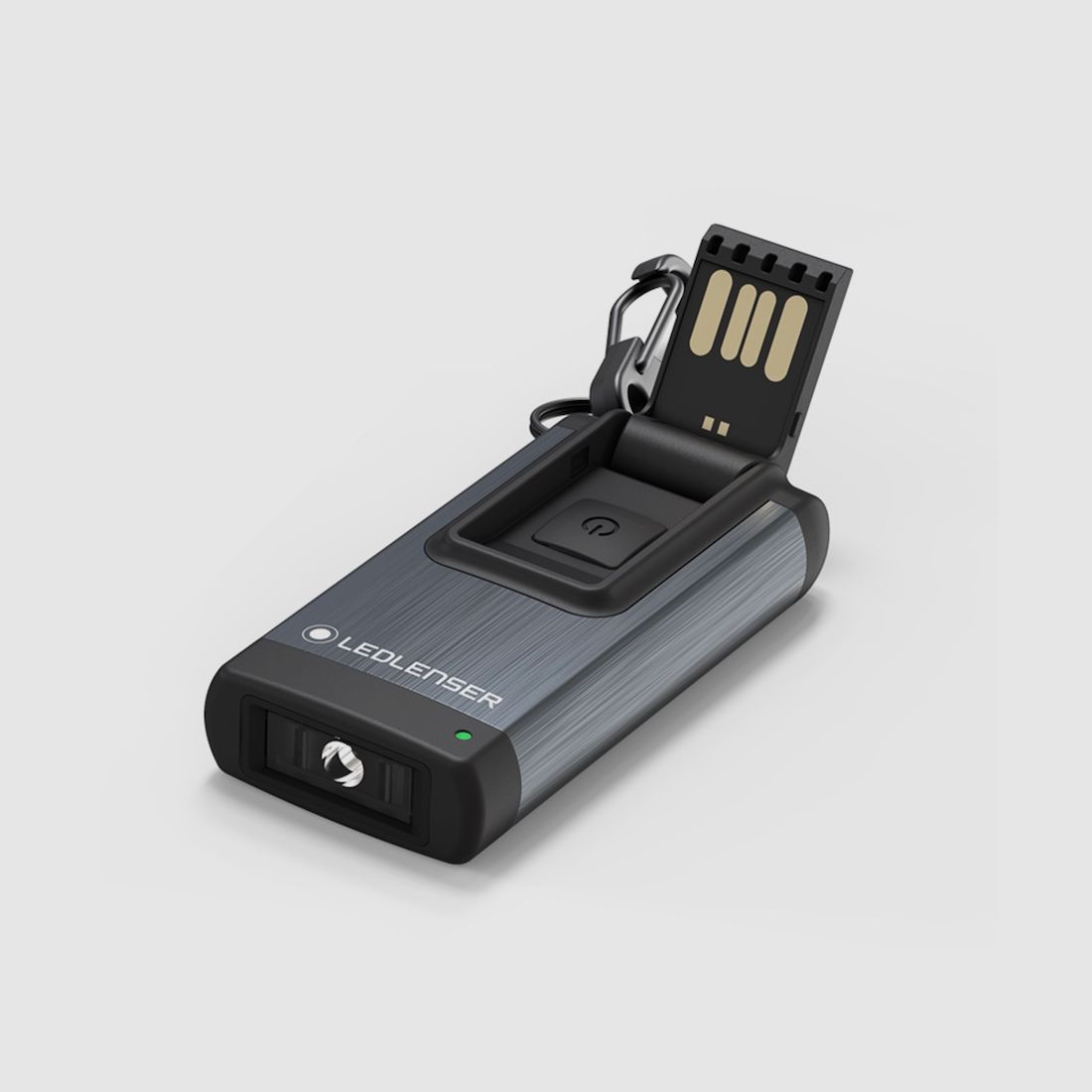 Ledlenser 502574 K4R.2 Schlüsselleuchte 120 Lumen 30 Meter grau